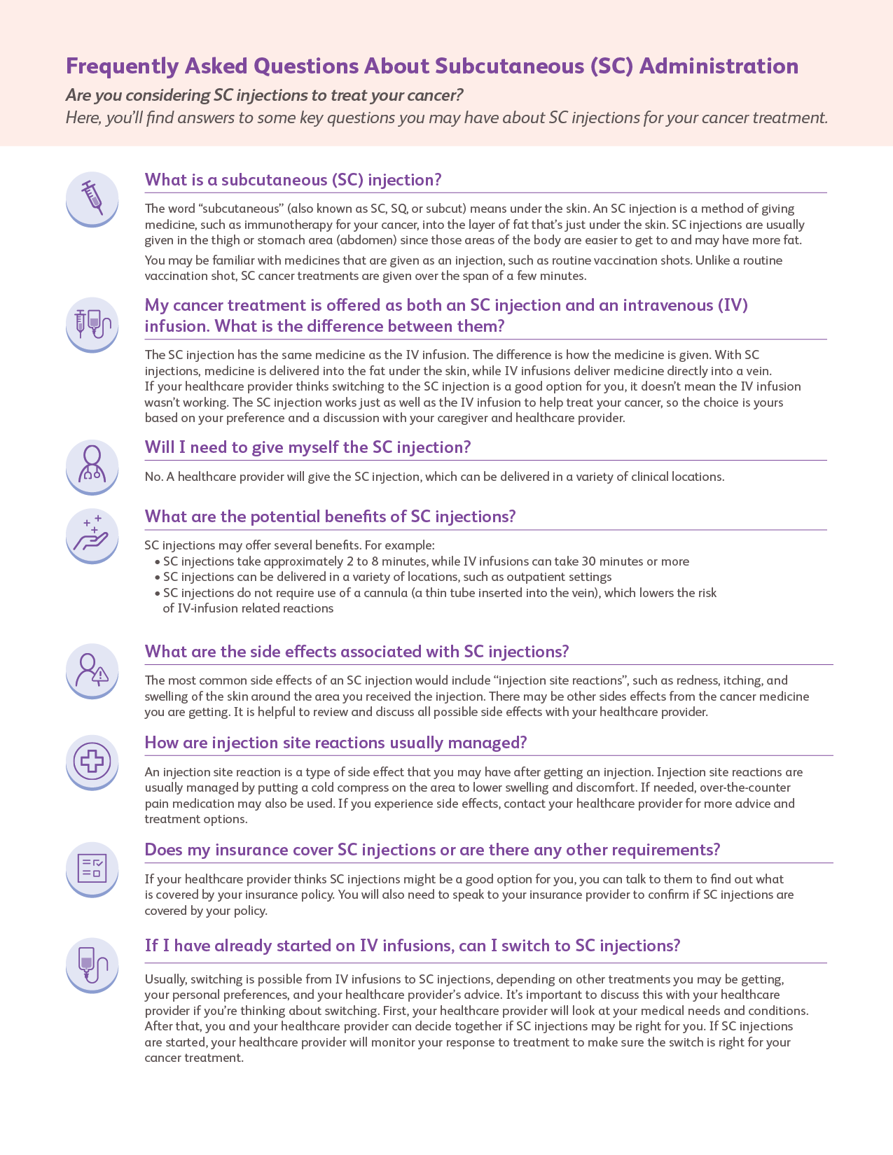 Subcutaneous Treatment FAQ thumbnail